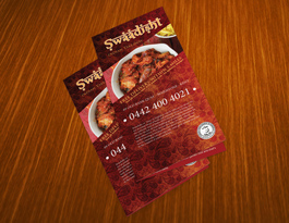 Takeaway Menus (folded)