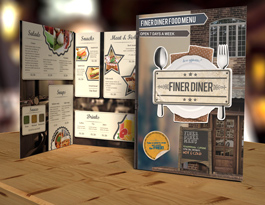 Restaurant Menus (folded)